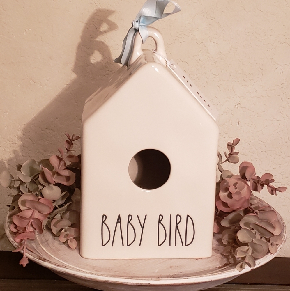 Rae Dunn BABY BIRD Birdhouse